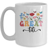 Wildflowers Great Titi Floral Mother's Day Great Titi Mug | siriusteestore