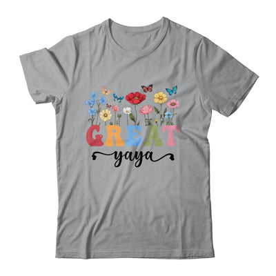 Wildflowers Great Yaya Floral Mother's Day Great Yaya Shirt & Tank Top | siriusteestore