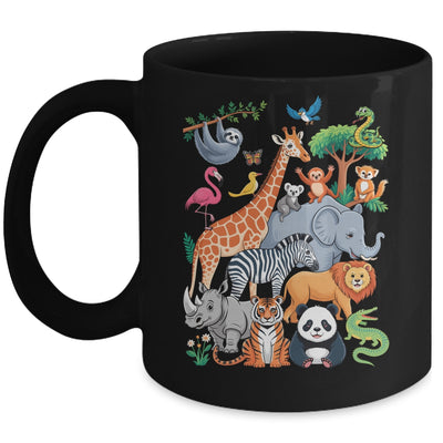 Wildlife Zoo Day Costume Cute Animal Lover Men Women Kids Mug | siriusteestore