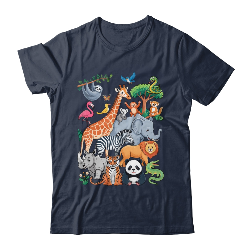 Wildlife Zoo Day Costume Cute Animal Lover Men Women Kids Shirt & Tank Top | siriusteestore