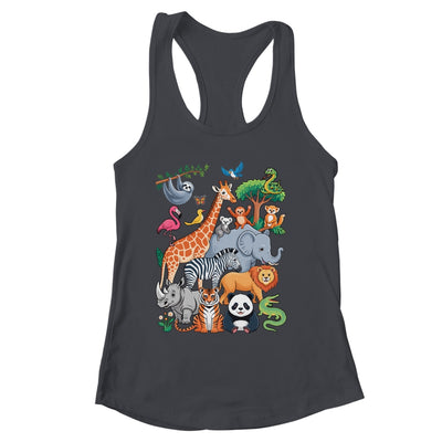 Wildlife Zoo Day Costume Cute Animal Lover Men Women Kids Shirt & Tank Top | siriusteestore