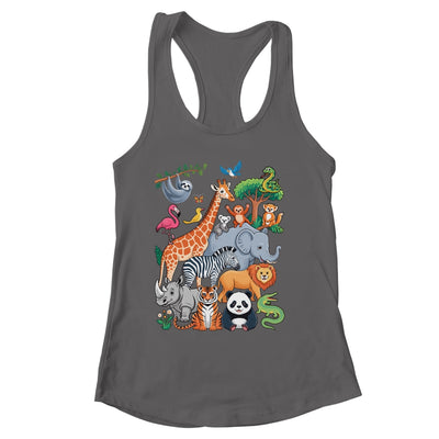 Wildlife Zoo Day Costume Cute Animal Lover Men Women Kids Shirt & Tank Top | siriusteestore