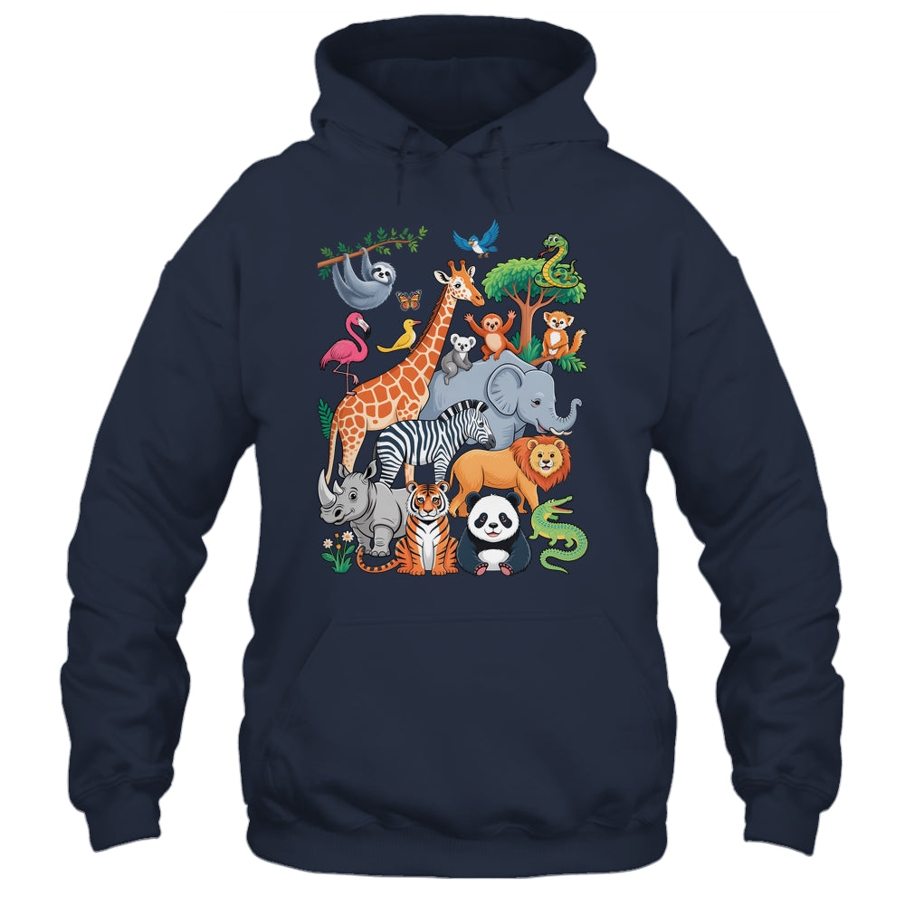 Wildlife Zoo Day Costume Cute Animal Lover Men Women Kids Shirt & Tank Top | siriusteestore