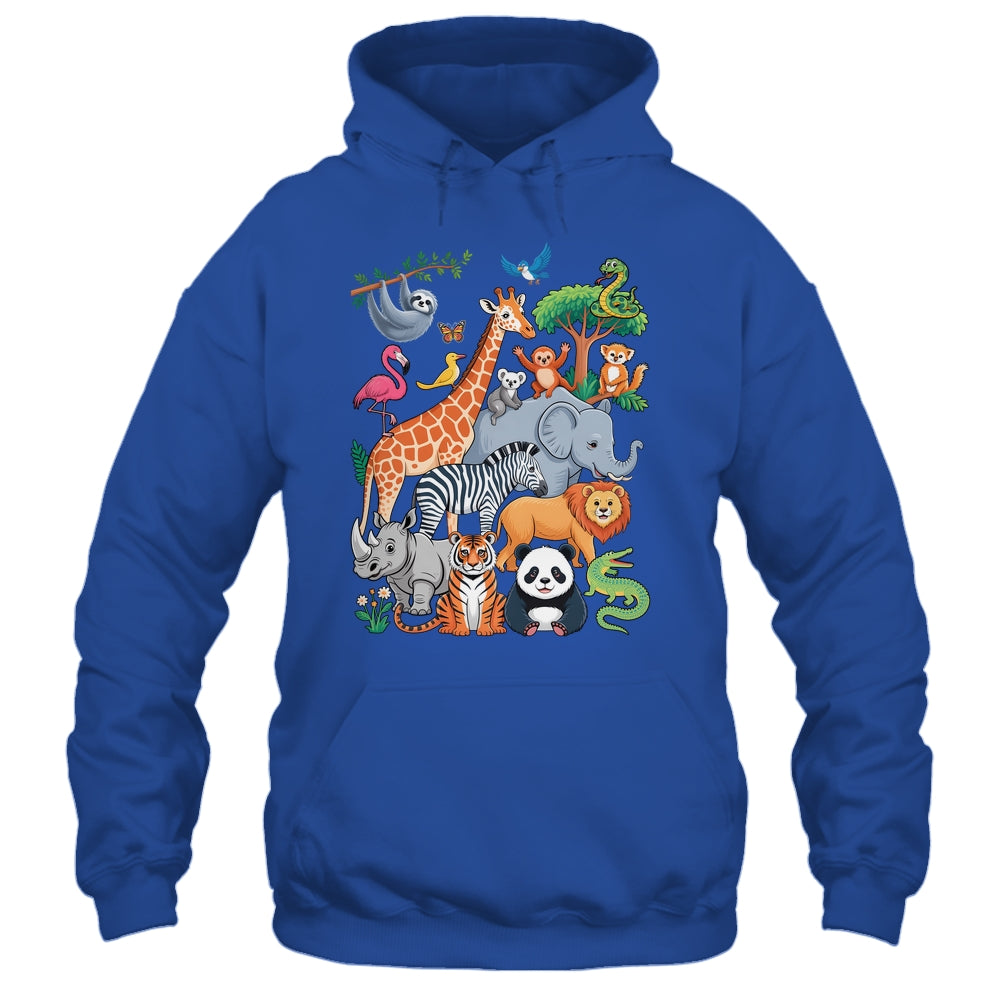 Wildlife Zoo Day Costume Cute Animal Lover Men Women Kids Shirt & Tank Top | siriusteestore