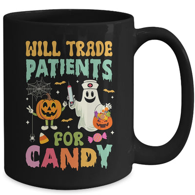 Will Trade Patients For Candy Funny Nurse Halloween Costume Mug | siriusteestore