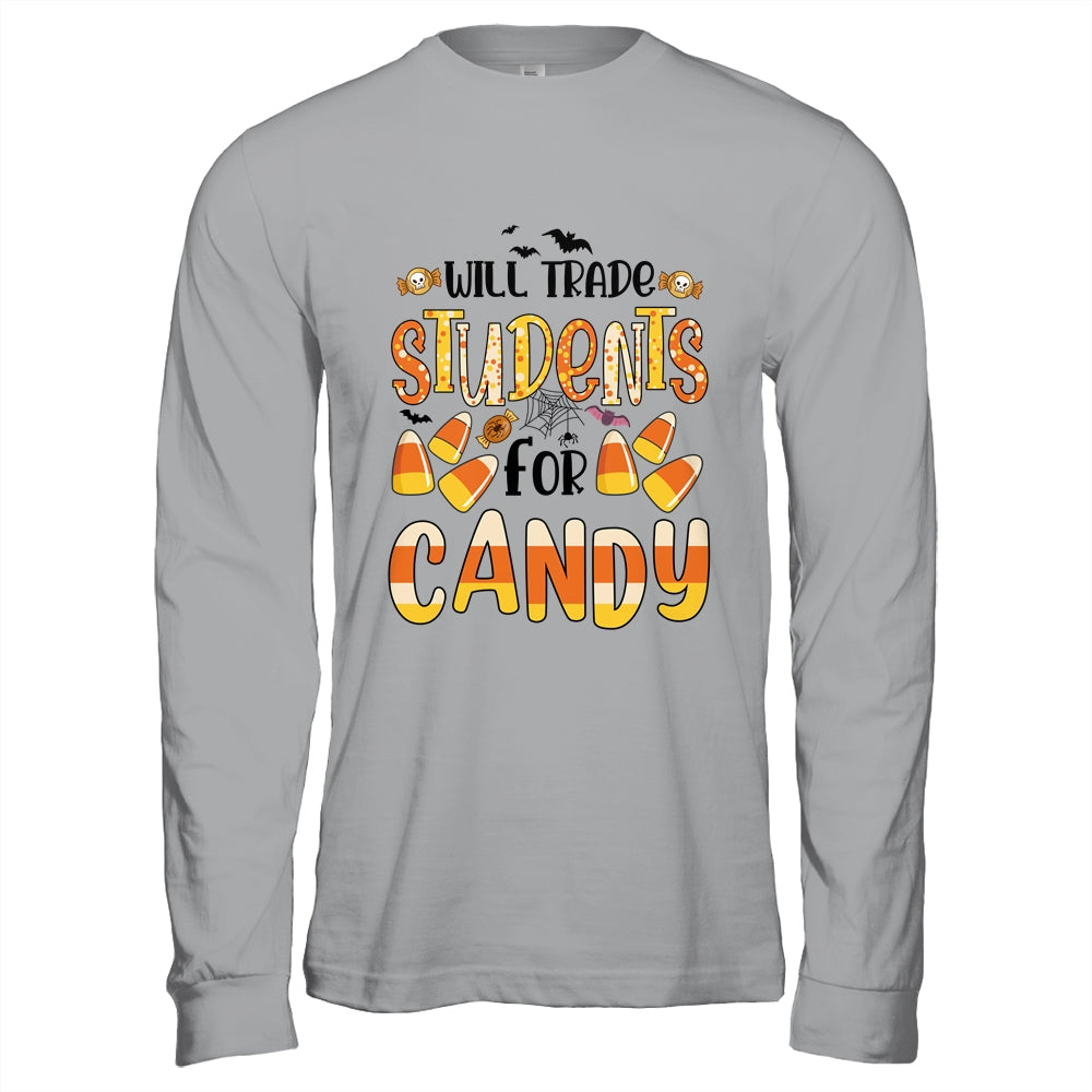 Will Trade Students For Candy Teacher Cute Halloween Shirt & Hoodie | siriusteestore