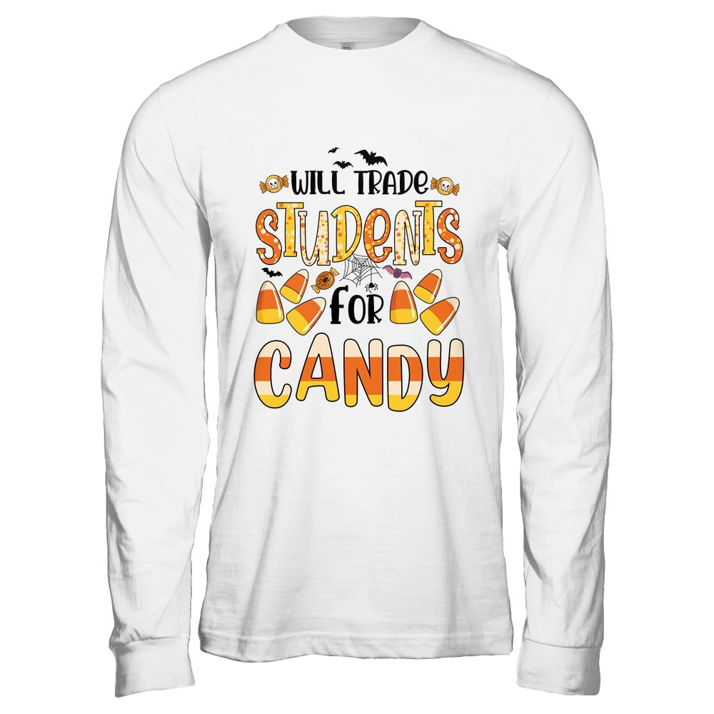 Will Trade Students For Candy Teacher Cute Halloween Shirt & Hoodie | siriusteestore