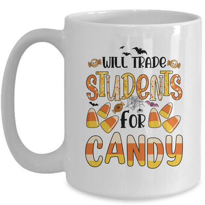 Will Trade Students For Candy Teacher Cute Halloween Mug | siriusteestore