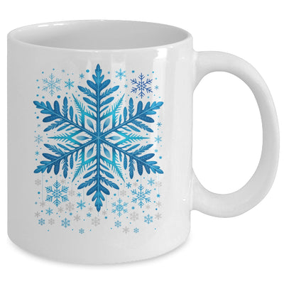 Winter Blue Snowflake Christmas Xmas Costumes Men Women Mug | siriusteestore