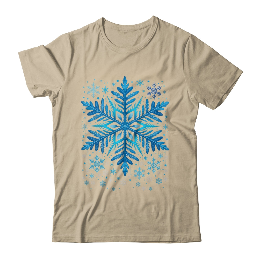 Winter Blue Snowflake Christmas Xmas Costumes Men Women Shirt & Sweatshirt | siriusteestore