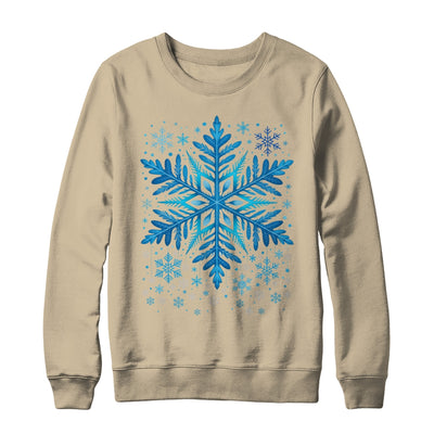 Winter Blue Snowflake Christmas Xmas Costumes Men Women Shirt & Sweatshirt | siriusteestore