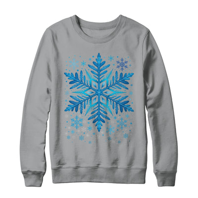 Winter Blue Snowflake Christmas Xmas Costumes Men Women Shirt & Sweatshirt | siriusteestore