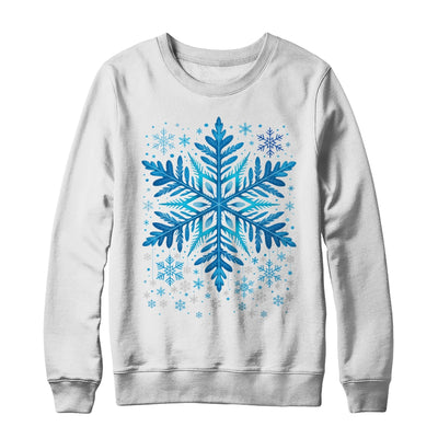 Winter Blue Snowflake Christmas Xmas Costumes Men Women Shirt & Sweatshirt | siriusteestore