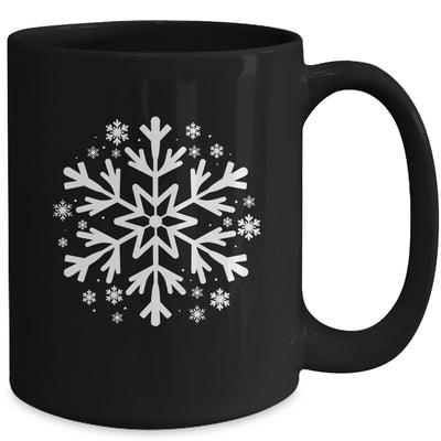 Winter Christmas Snowflake Matching Family Couples Style Mug | siriusteestore