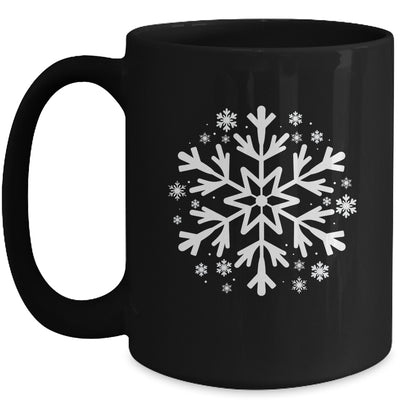 Winter Christmas Snowflake Matching Family Couples Style Mug | siriusteestore