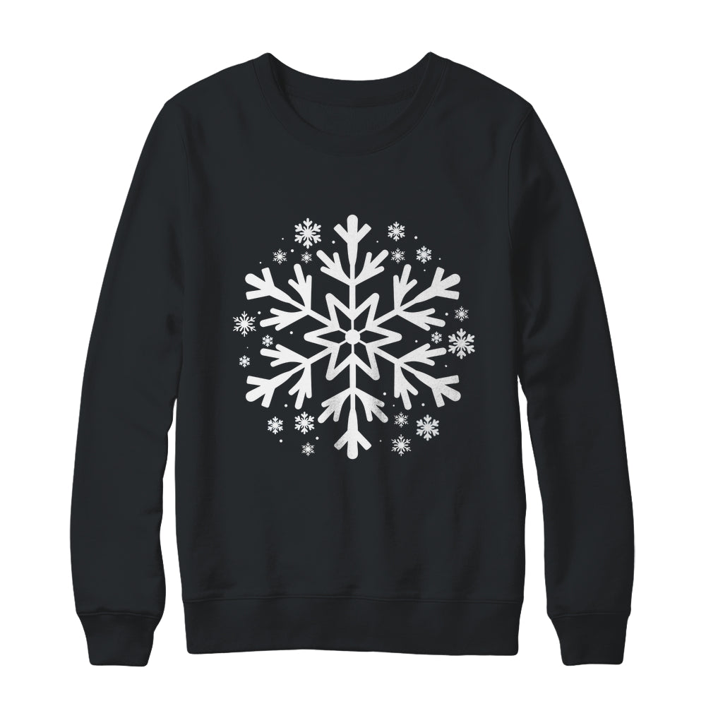Winter Christmas Snowflake Matching Family Couples Style Shirt & Sweatshirt | siriusteestore