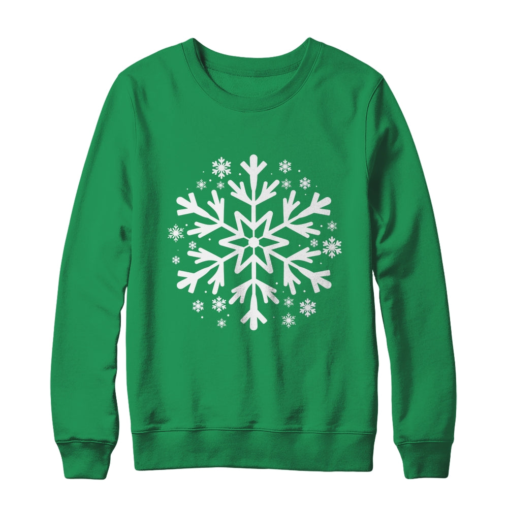 Winter Christmas Snowflake Matching Family Couples Style Shirt & Sweatshirt | siriusteestore
