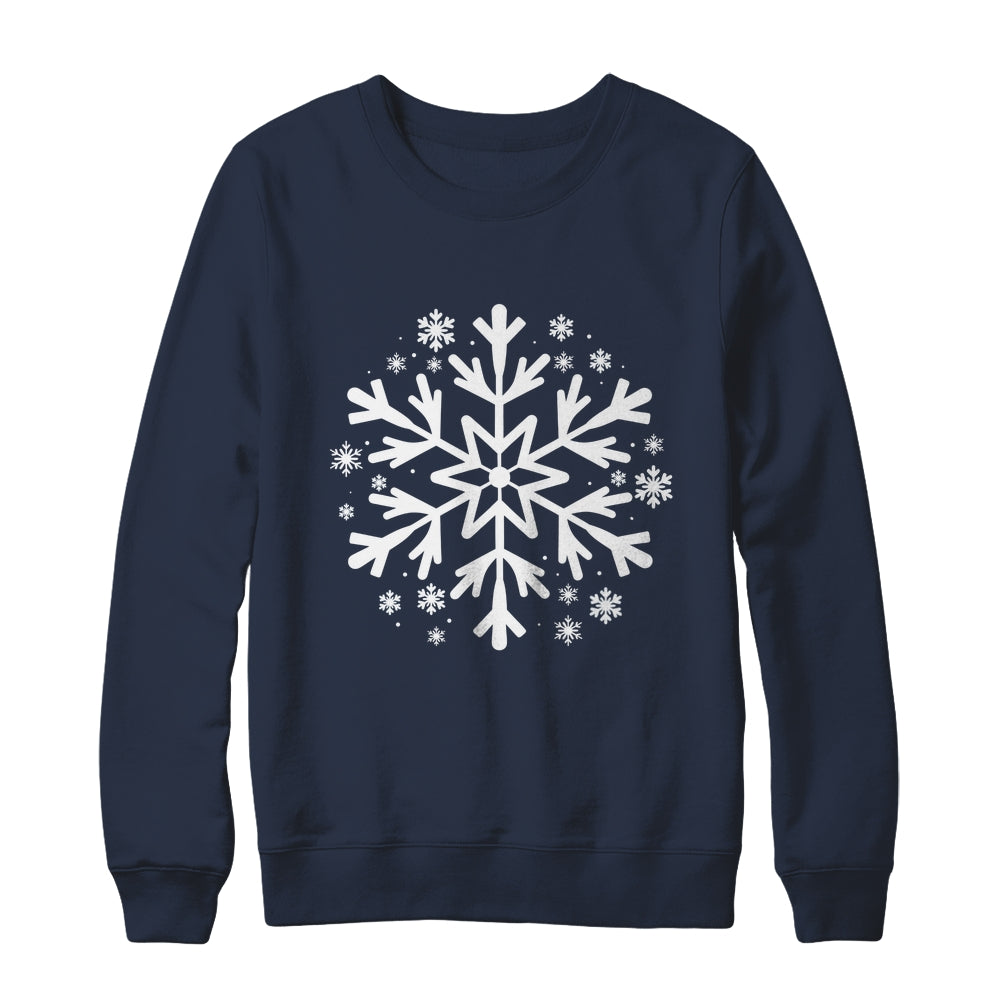 Winter Christmas Snowflake Matching Family Couples Style Shirt & Sweatshirt | siriusteestore