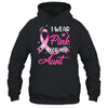 Woman I Wear Pink For My Aunt Breast Cancer Awareness Shirt & Tank Top | siriusteestore