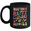Woo Hoo Happy Last Day Of School Teacher Student Groovy Mug | siriusteestore