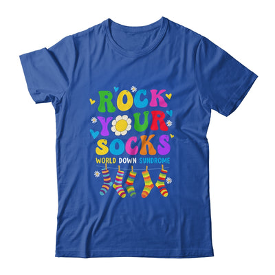 World Down Syndrome Day Rock Your Socks Awareness Groovy Shirt & Hoodie | siriusteestore