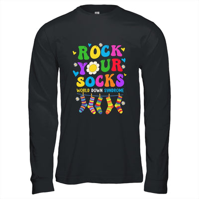 World Down Syndrome Day Rock Your Socks Awareness Groovy Shirt & Hoodie | siriusteestore