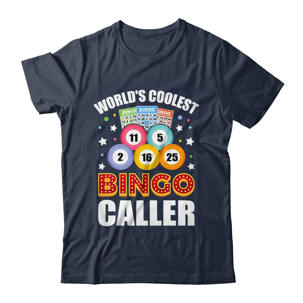 World's Coolest Bingo Caller Design For Casino Gambling Men Shirt & Tank Top | siriusteestore