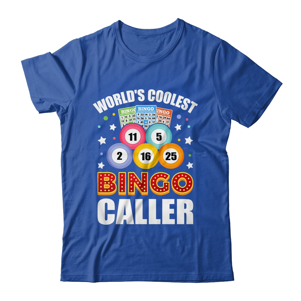 World's Coolest Bingo Caller Design For Casino Gambling Men Shirt & Tank Top | siriusteestore