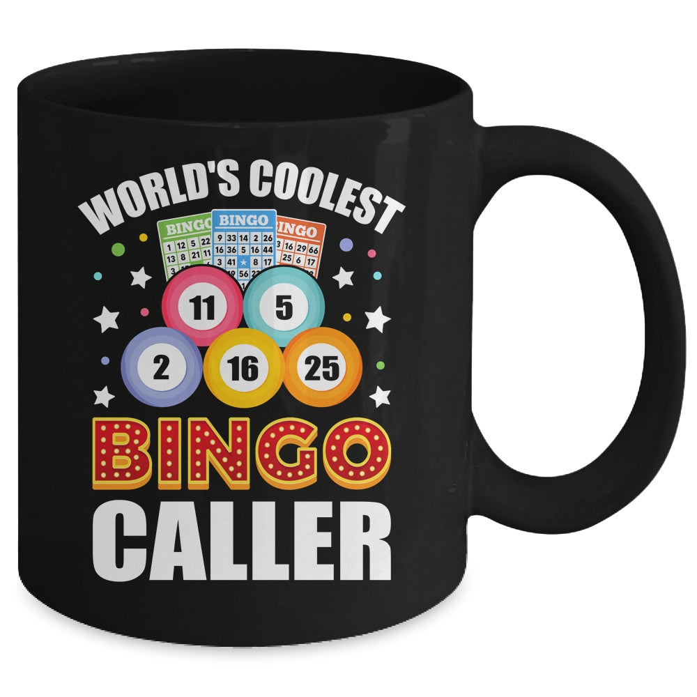 World's Coolest Bingo Caller Design For Casino Gambling Men Mug | siriusteestore