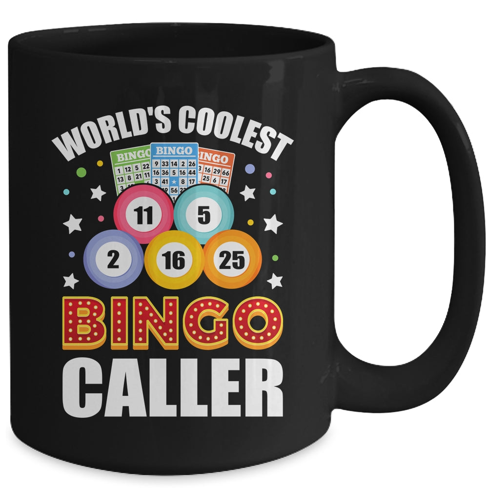 World's Coolest Bingo Caller Design For Casino Gambling Men Mug | siriusteestore