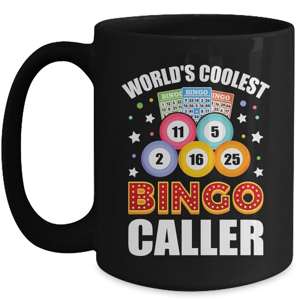 World's Coolest Bingo Caller Design For Casino Gambling Men Mug | siriusteestore