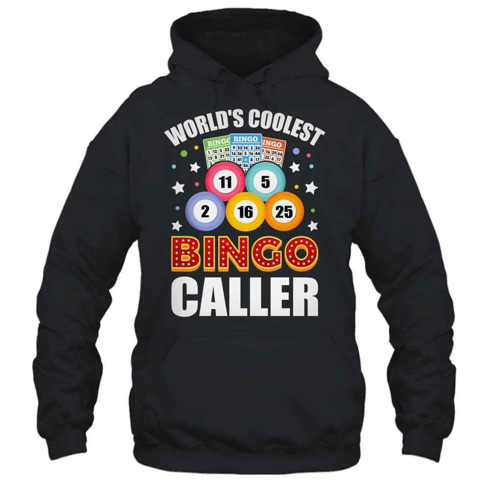 World's Coolest Bingo Caller Design For Casino Gambling Men Shirt & Tank Top | siriusteestore