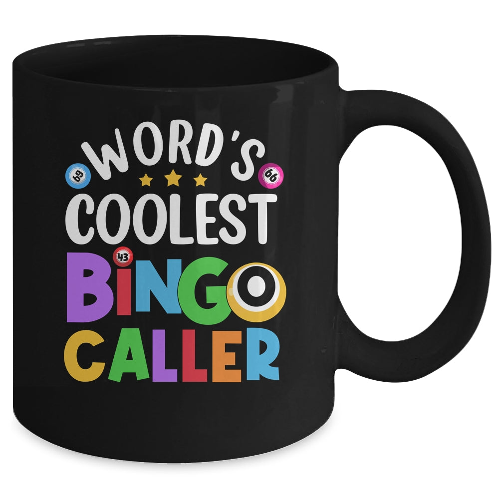 World's Coolest Bingo Caller Funny Bingo Player Men Women Mug | siriusteestore