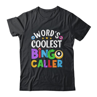 World's Coolest Bingo Caller Funny Bingo Player Men Women Shirt & Tank Top | siriusteestore