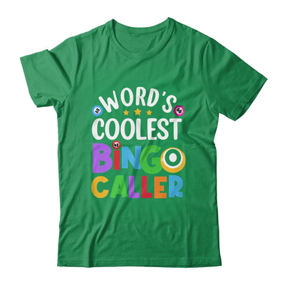 World's Coolest Bingo Caller Funny Bingo Player Men Women Shirt & Tank Top | siriusteestore