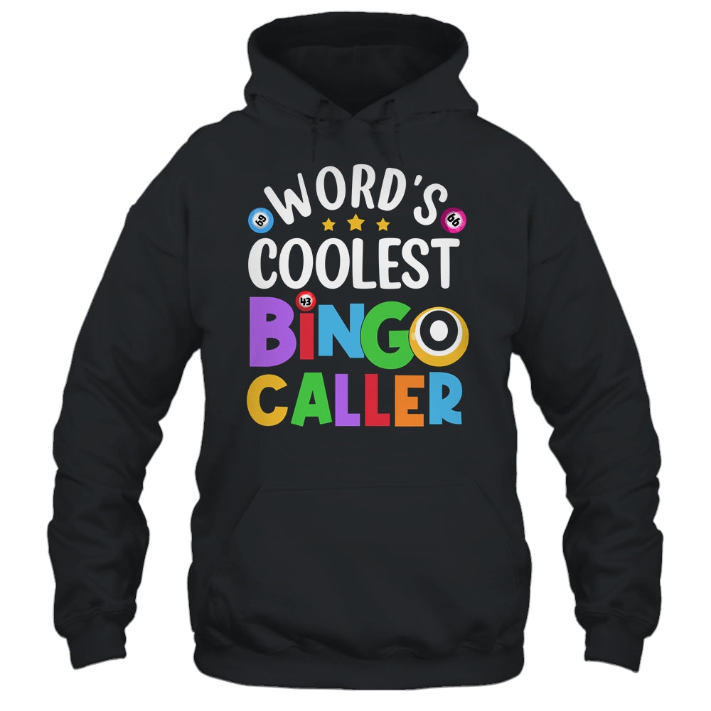 World's Coolest Bingo Caller Funny Bingo Player Men Women Shirt & Tank Top | siriusteestore