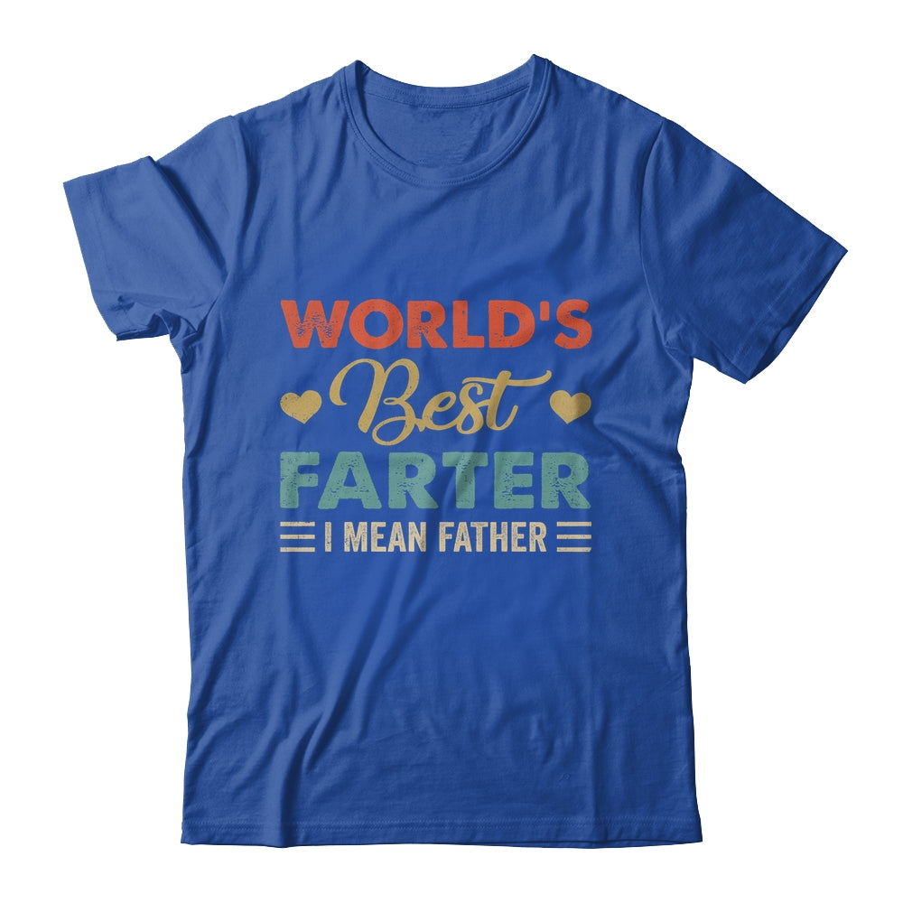 Worlds Best Farter I Mean Father For Dad Fathers Day Shirt & Hoodie | siriusteestore
