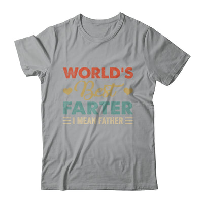 Worlds Best Farter I Mean Father For Dad Fathers Day Shirt & Hoodie | siriusteestore