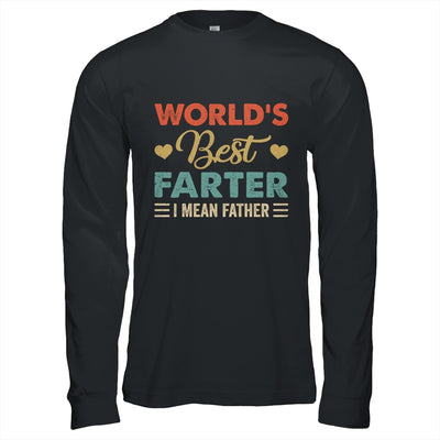 Worlds Best Farter I Mean Father For Dad Fathers Day Shirt & Hoodie | siriusteestore