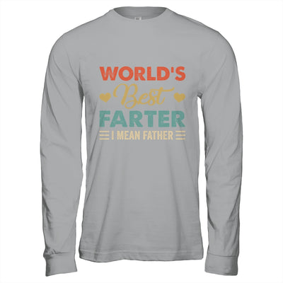 Worlds Best Farter I Mean Father For Dad Fathers Day Shirt & Hoodie | siriusteestore