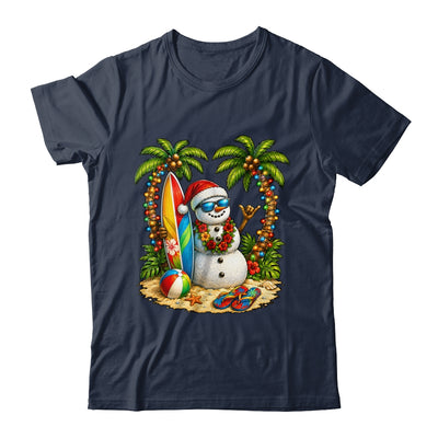 Xmas In June Santa Snowman Beach Summer Christmas In July Shirt & Tank Top | siriusteestore