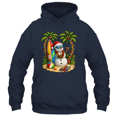 Xmas In June Santa Snowman Beach Summer Christmas In July Shirt & Tank Top | siriusteestore