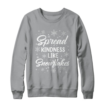 Xmas Themed Spread Kindness Like Snowflakes Merry Christmas Shirt & Sweatshirt | siriusteestore