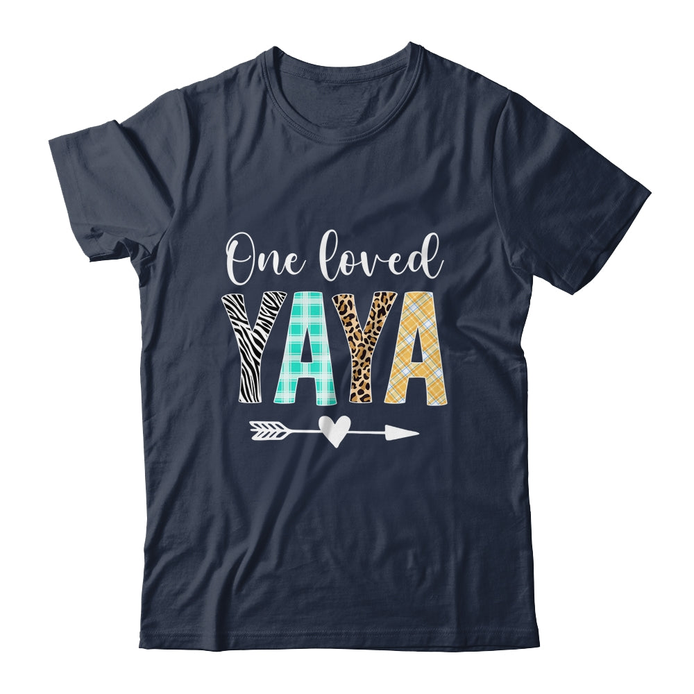 Yaya Women Cute Design One Loved Yaya Mother's Day Shirt & Tank Top | siriusteestore