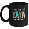 Yaya Women Cute Design One Loved Yaya Mother's Day Mug | siriusteestore