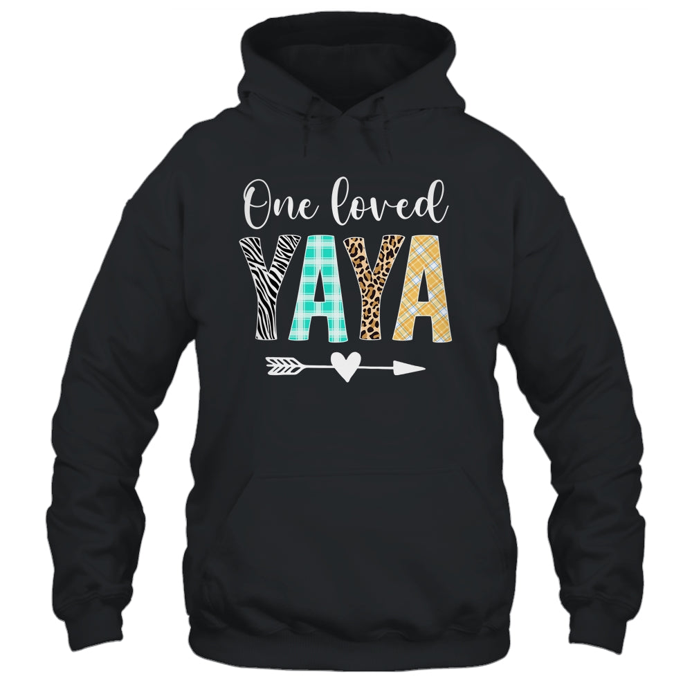 Yaya Women Cute Design One Loved Yaya Mother's Day Shirt & Tank Top | siriusteestore