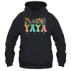 Yaya Women Wildflower Floral Design Yaya Mothers Day Shirt & Tank Top | siriusteestore