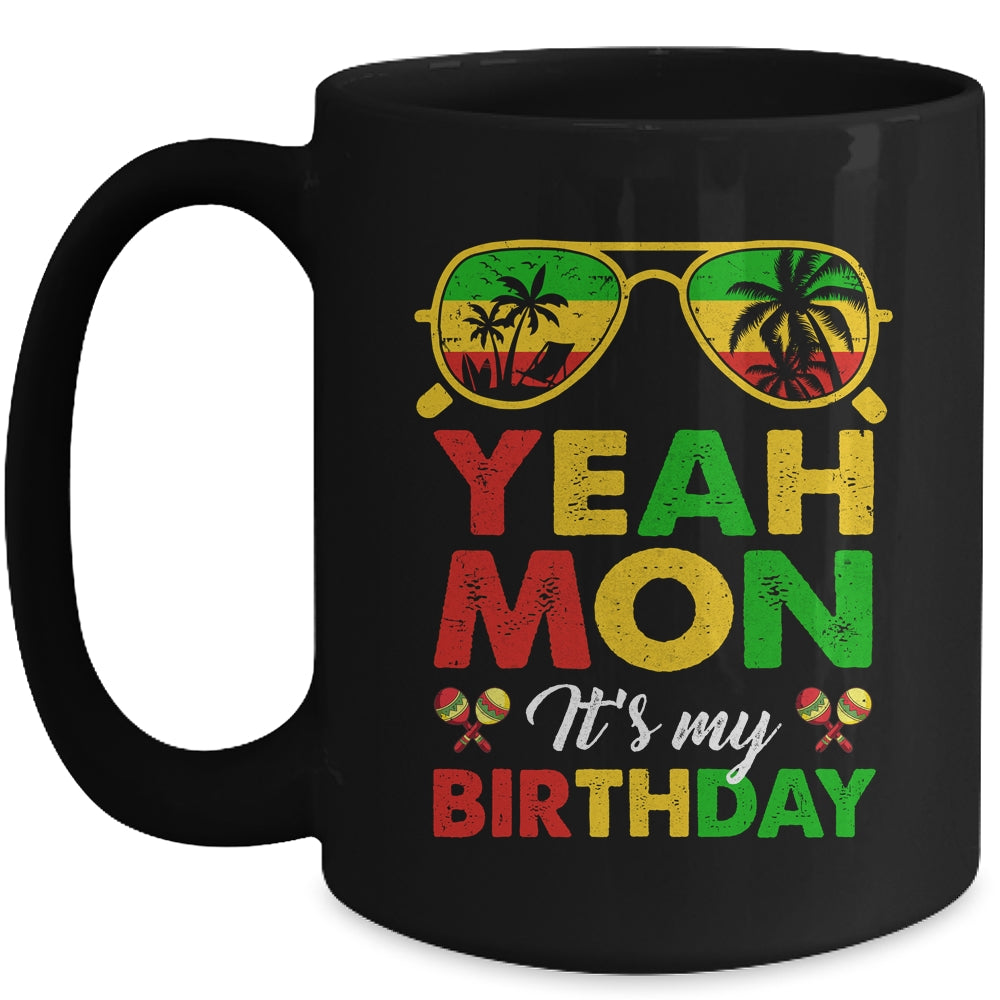 Yeah Mon Jamaican Jamaica Birthday Party Girls Women Men Mug | siriusteestore