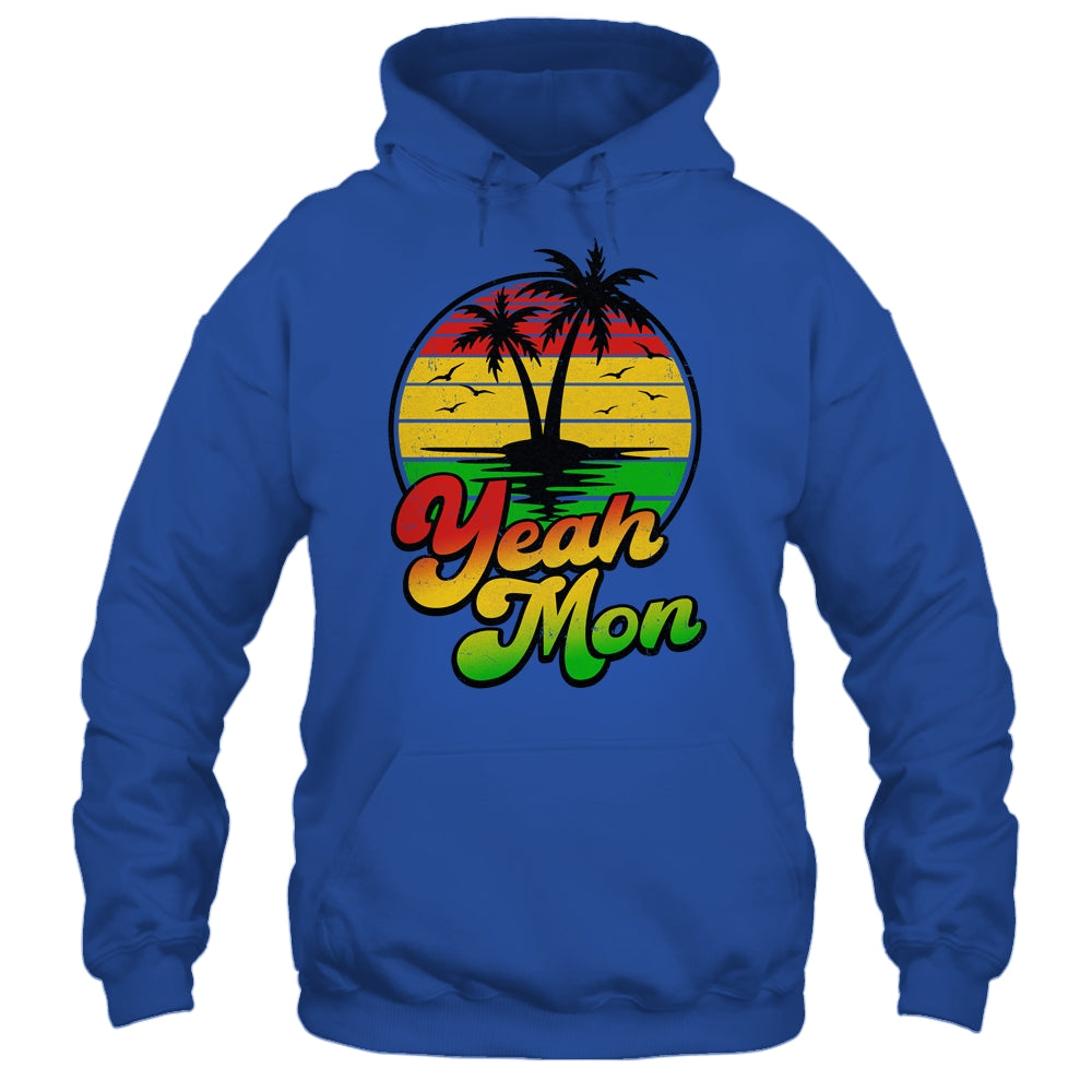 Yeah Mon Vintage Jamaica Summer Vacation Jamaican Retro Shirt & Tank Top | siriusteestore