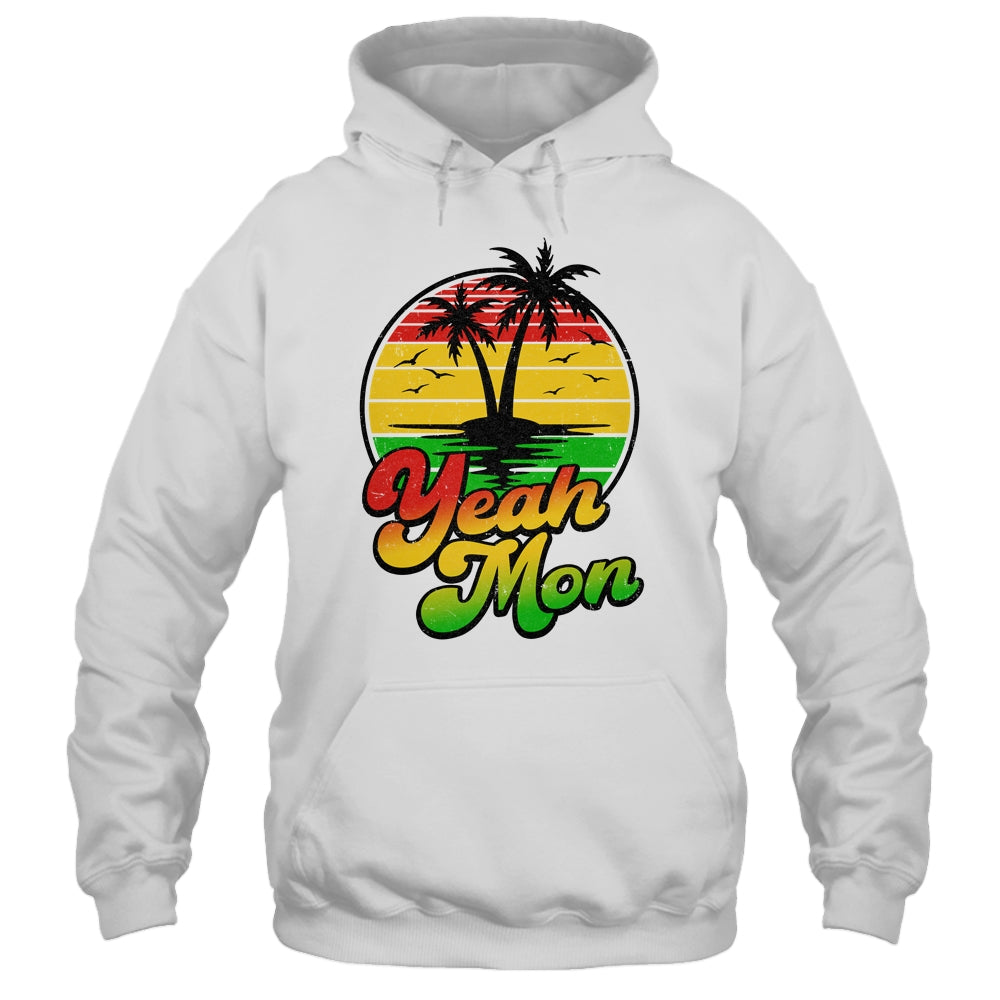 Yeah Mon Vintage Jamaica Summer Vacation Jamaican Retro Shirt & Tank Top | siriusteestore